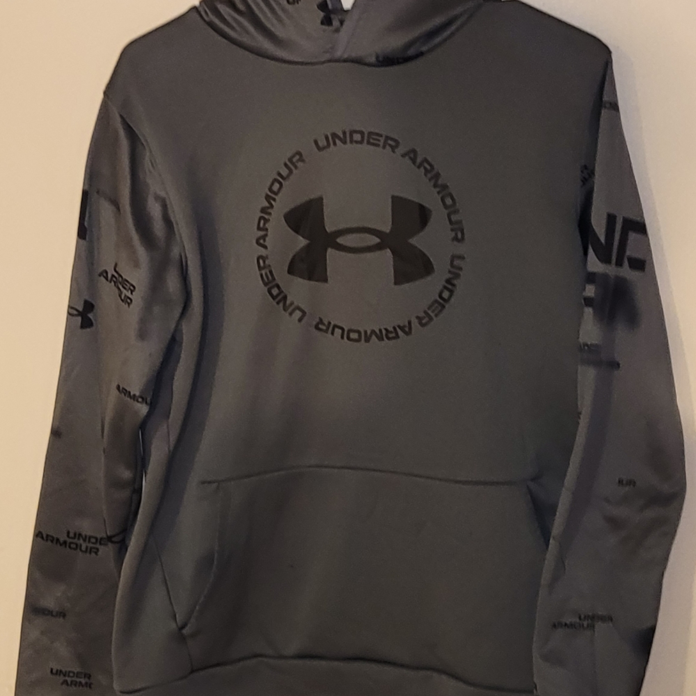 Under Armour Men's Gray Logo Sweater